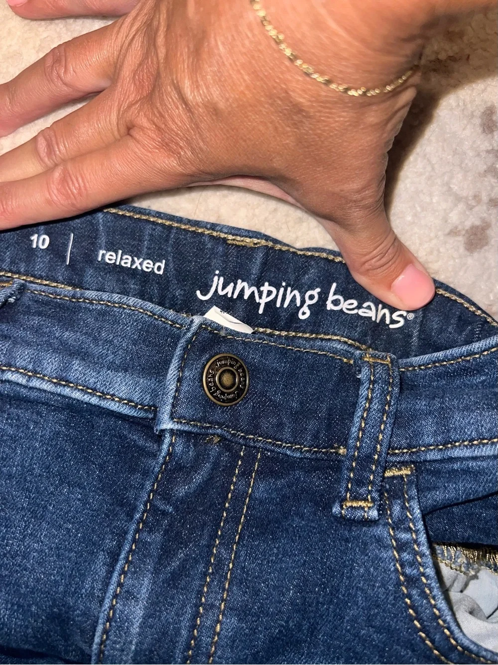 Old Navy & Kohls Boy’s Jeans - Black and Denim- 10/12
